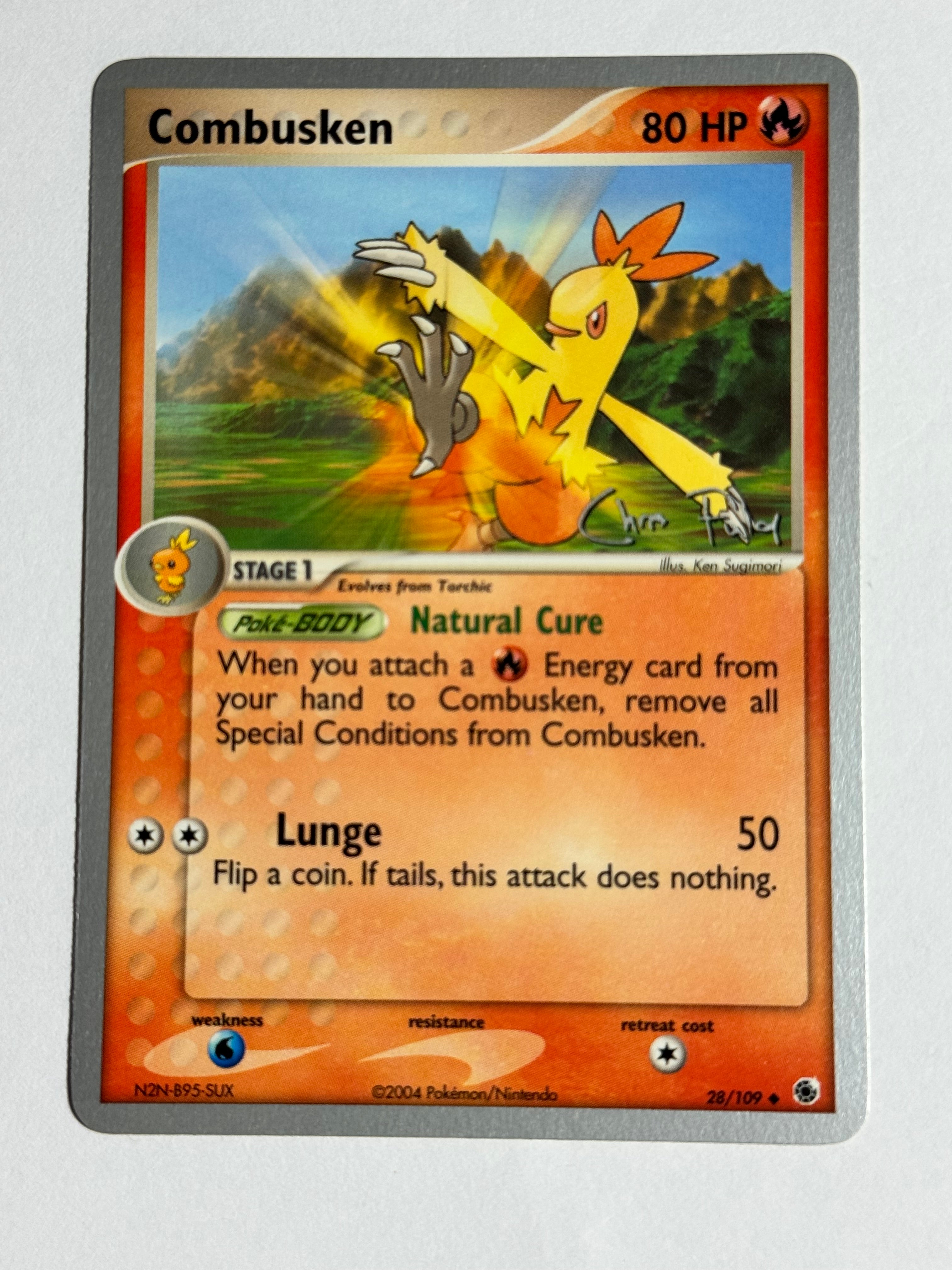 Pokemon 2004 World Championships (Chris Fulop) Blaziken Tech Deck - Choose Your Card!