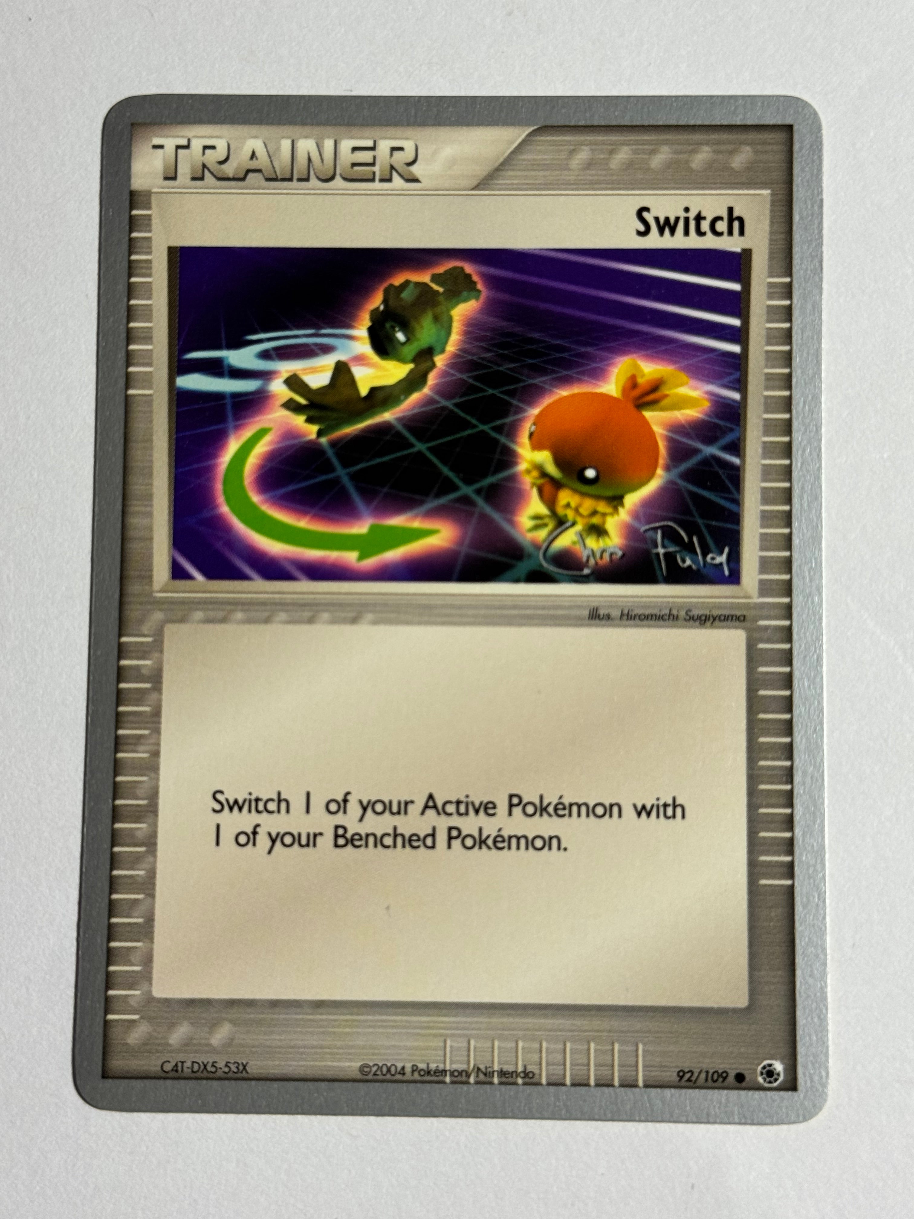 Pokemon 2004 World Championships (Chris Fulop) Blaziken Tech Deck - Choose Your Card!