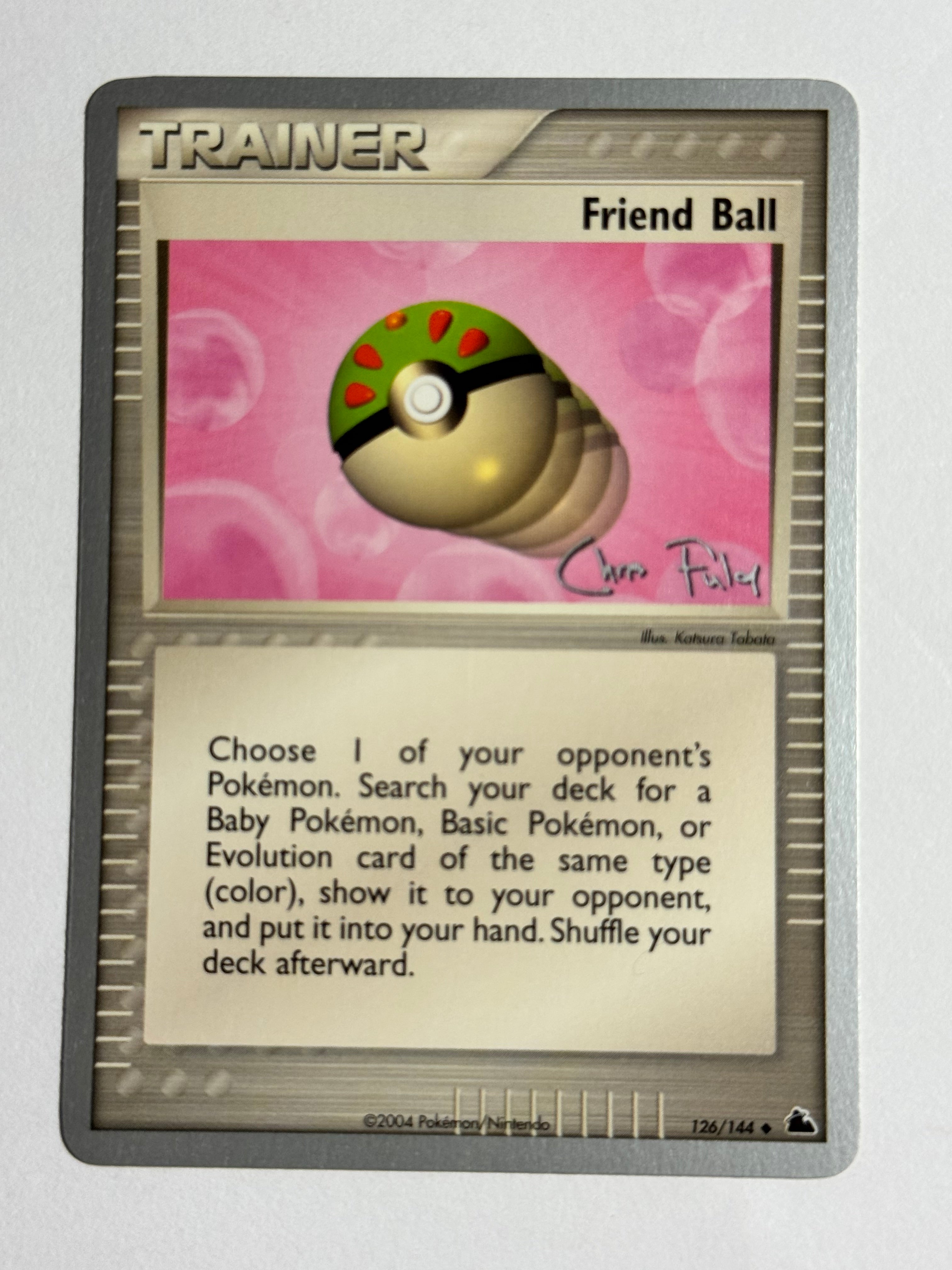 Pokemon 2004 World Championships (Chris Fulop) Blaziken Tech Deck - Choose Your Card!