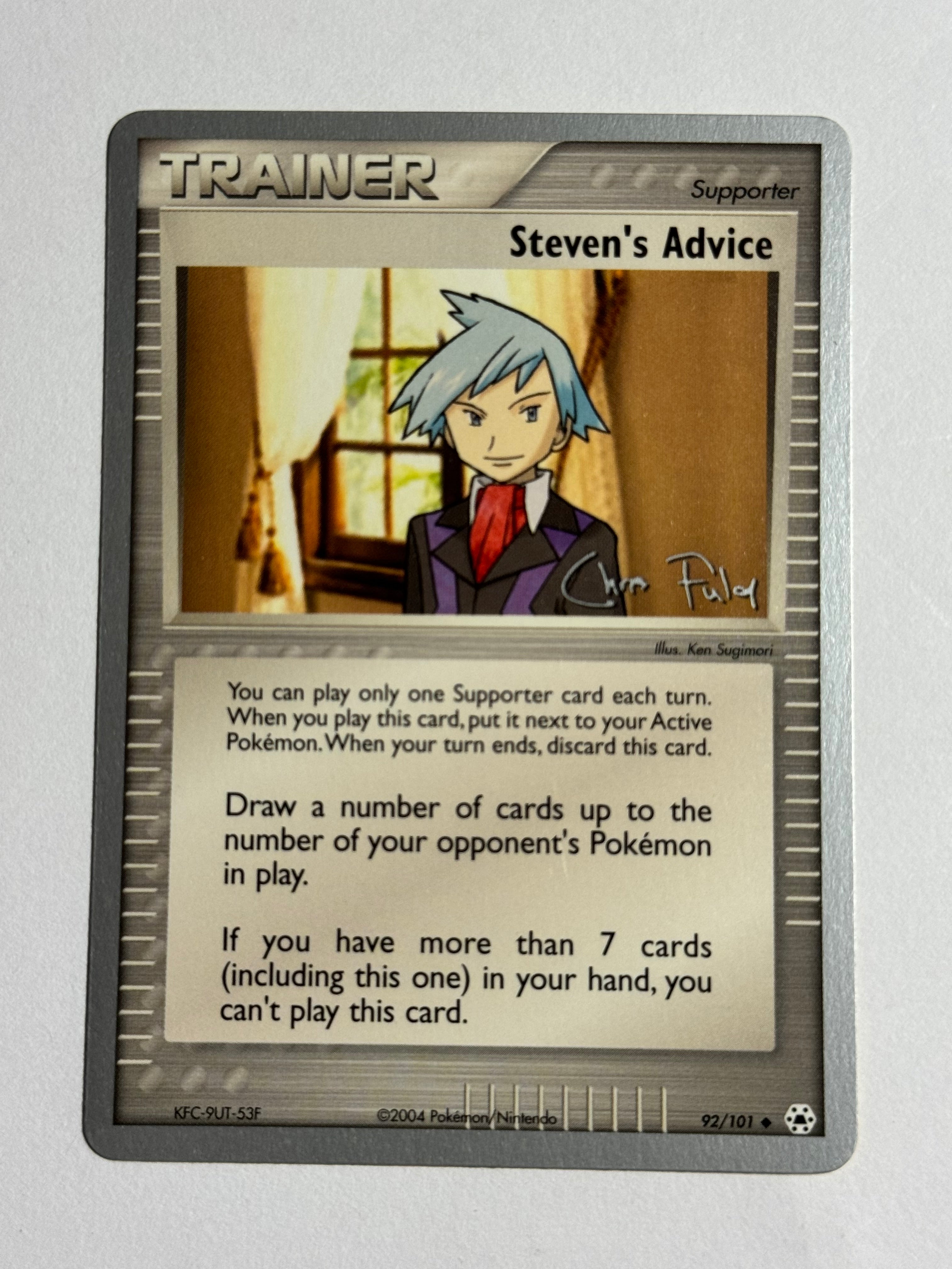 Pokemon 2004 World Championships (Chris Fulop) Blaziken Tech Deck - Choose Your Card!