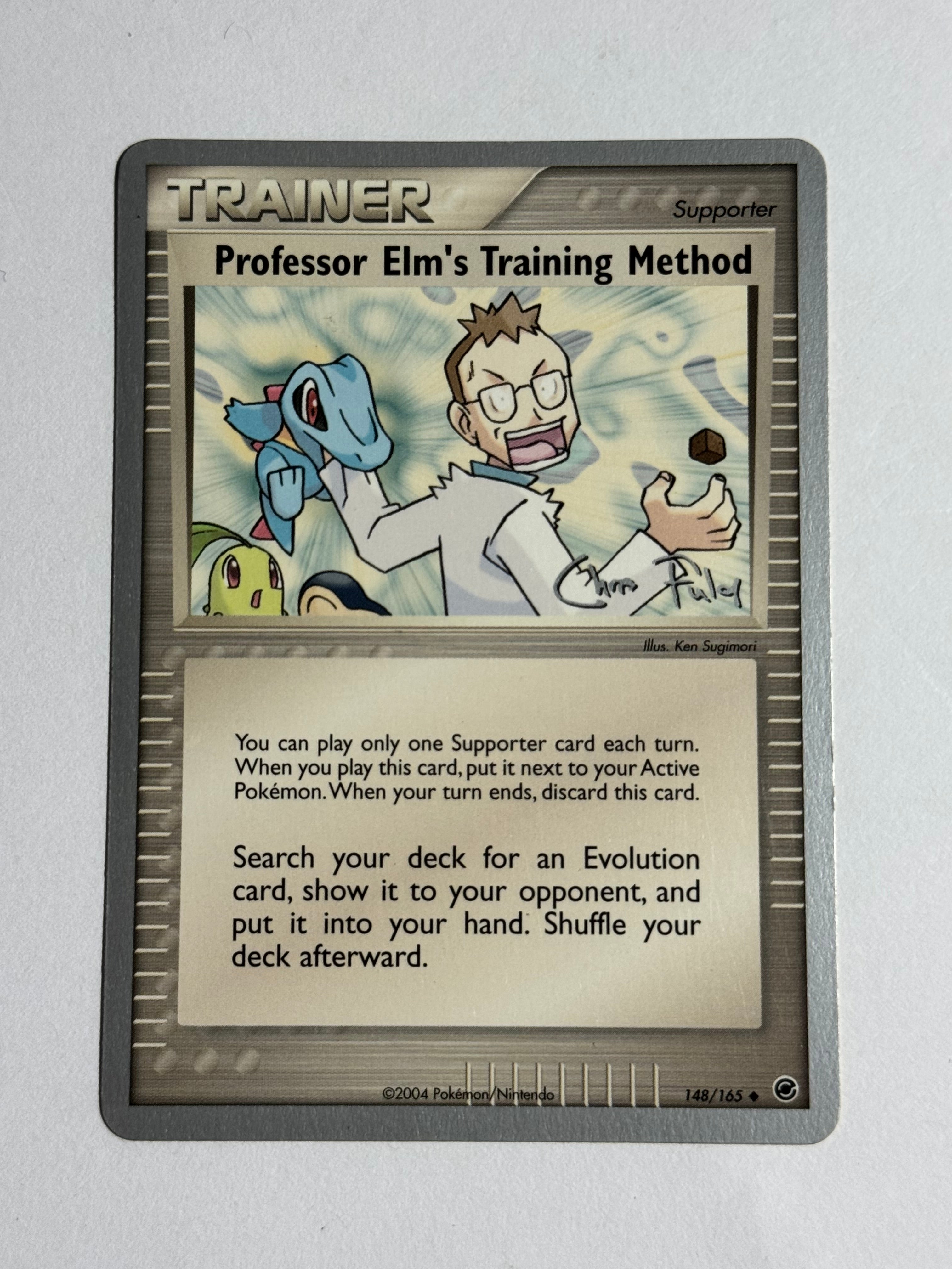Pokemon 2004 World Championships (Chris Fulop) Blaziken Tech Deck - Choose Your Card!