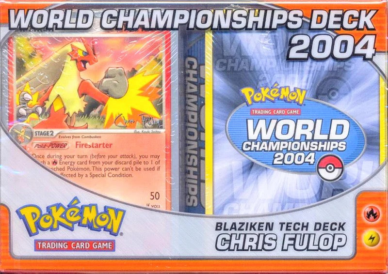 Pokemon 2004 World Championships (Chris Fulop) Blaziken Tech Deck - Choose Your Card!